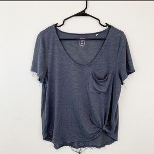 Me to we charcoal top